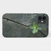 割れた大きい石で育つ植物 Case-Mate iPhoneケース (裏面(横))
