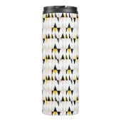 割れた幾何学的な三角形パターン タンブラー (裏面)