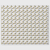 割れた幾何学的な三角形パターン ラッピングペーパー (フラット)