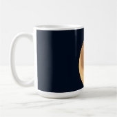割れた月 コーヒーマグカップ (左)