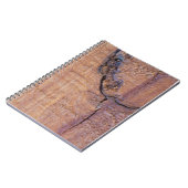 割れた木製のノート ノートブック (左側)