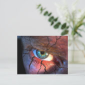 割れた目 ポストカード (スタンド正面)