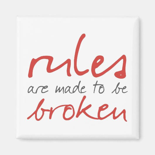 割れた磁石をルール化する マグネット (正面)