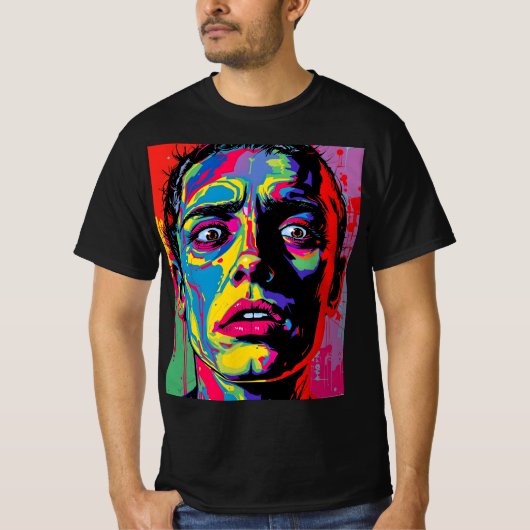 割れた自我 Tシャツ (正面)