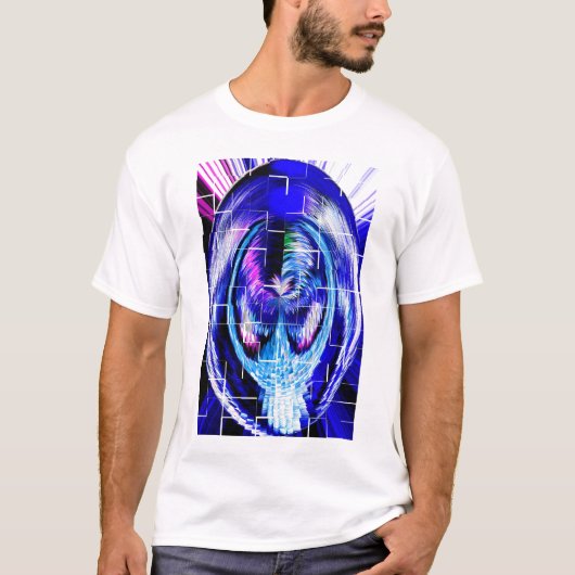 割れた鏡 Tシャツ (正面)
