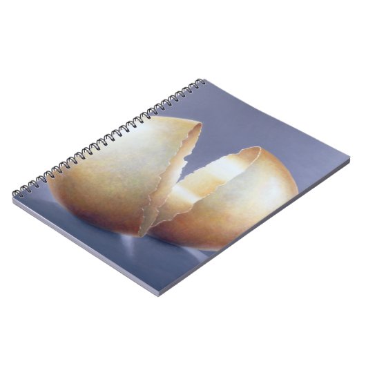 割れた青銅器時代の卵 ノートブック (左側)