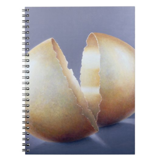 割れた青銅器時代の卵 ノートブック (正面)