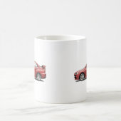 割れるEvo X Mitの槍騎兵 コーヒーマグカップ (中央)