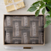 割れ物の木箱ヴィンテージ 薄葉紙 (ギフト)