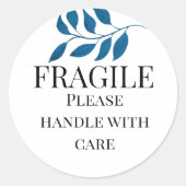 割れ物の葉気にで取り扱う ラウンドシール (正面)