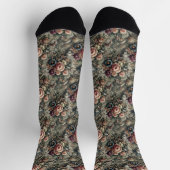 割れ目の獣 – ゴシック様式のタペストリー ソックス (上部)