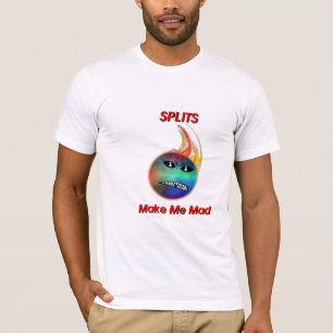 割れ目は私を気違いにします Tシャツ