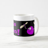 割れ目は起こります! コーヒーマグカップ (正面右)