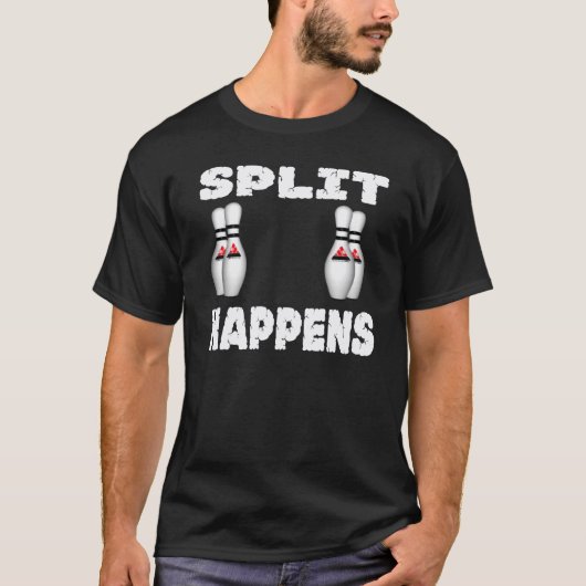 割れ目は起こります Tシャツ (正面)