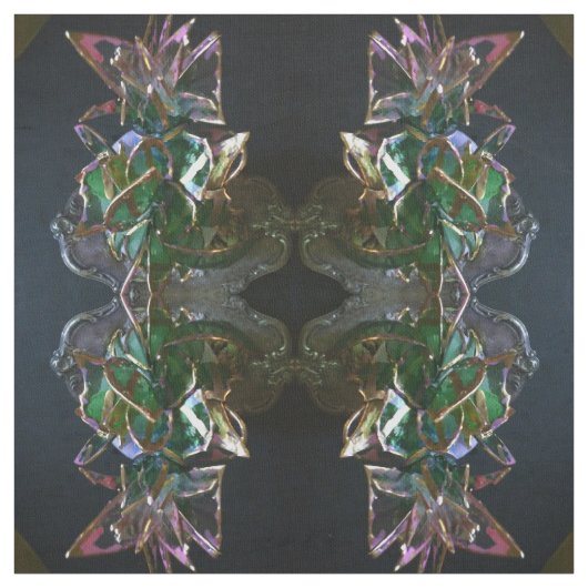 割れ花 ファブリック (見本)