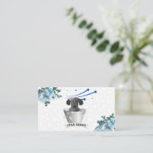 割引のある顧客のサンキューカード 名刺 (スタンド正面)