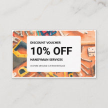 割引カード:ハンディマンサービス