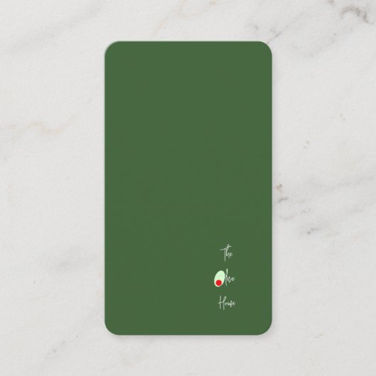 割引カード – ビジネス (正面)