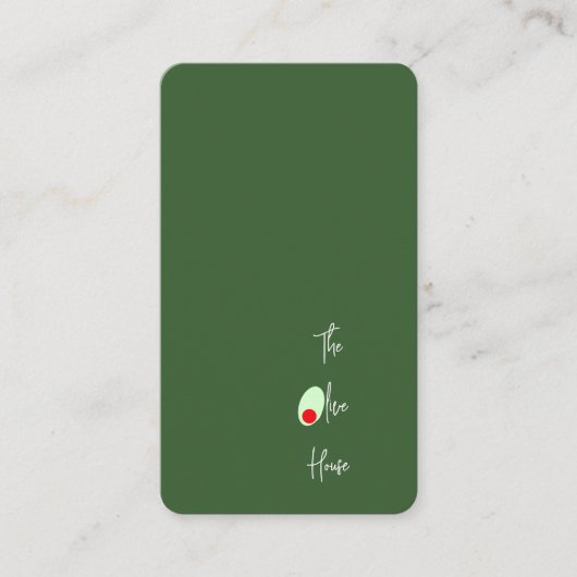 割引カード – ビジネス (正面)