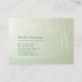 割引クーポンロイヤリティ禅ストーンマッサージセラピー 割引カード (裏面)