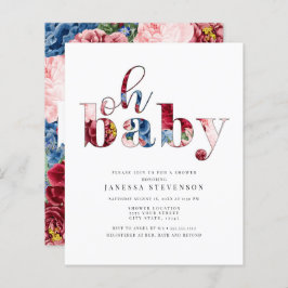 割引ブルーと赤フローラ、赤シャワー