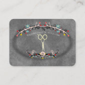 割引レトロな理容カード 割引カード (裏面)