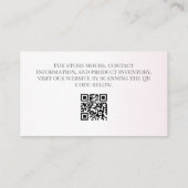 割引ロイヤリティカード 名刺 (裏面)