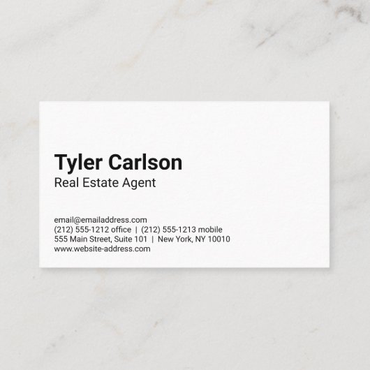 割引ロイヤリティ |黒シンプル色 名刺 (裏面)