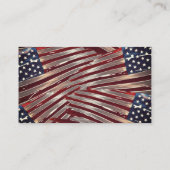 割引ロゴ10%オフ感謝していバラ米国フラグ 予約カード (裏面)