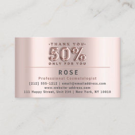 割引ロゴ50%オフ感謝していバラ米国国旗 予約カード