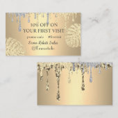 割引販売の提供プロモーションコード最初の訪問 名刺 (正面/裏面)