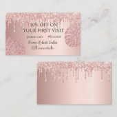 割引販売の提供プロモーションコード最初の訪問 名刺 (正面/裏面)