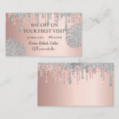 割引販売の提供プロモーションコード最初の訪問 名刺 (正面/裏面)