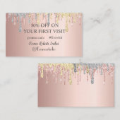 割引販売の提供プロモーションコード最初の訪問 名刺 (正面/裏面)