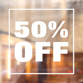 割引販売 ウィンドウサイン (シート2)