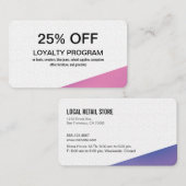 割引 (正面/裏面)