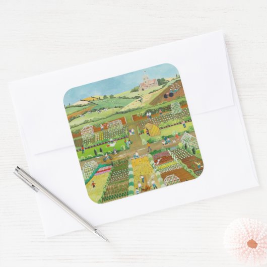 割当て スクエアシール (封筒)