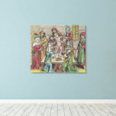 割礼 キャンバスプリント (インサイチュ (ウッドフロア))