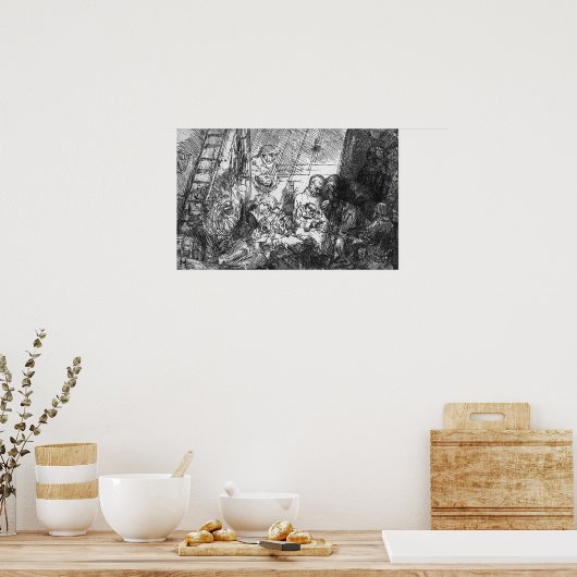 割礼， 1654 ポスター (キッチン)