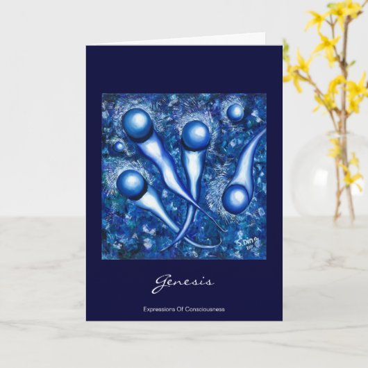 創世のカード カード (黄色い花)