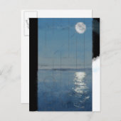 創世記の日2: Waters 2014デジタル絵画の ポストカード (正面/裏面)
