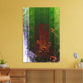 創世記の日6：男2014 キャンバスプリント (インサイチュ (リビング))