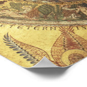 創世記キュポラからの世界の創造 ポスター (角)