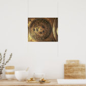 創世記キュポラからの世界の創造 ポスター (キッチン)