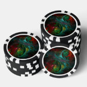 創世記抽象芸術 ポーカーチップ (積み重ね)