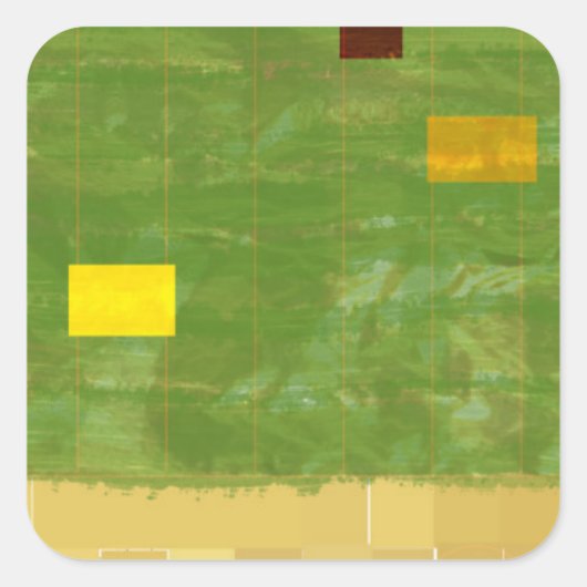 創世記第3日：植生2014 スクエアシール (正面)