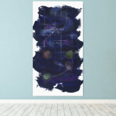 創世記第4日：星2014 キャンバスプリント (インサイチュ (ウッドフロア))