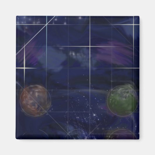 創世記第4日:星2014 マグネット (正面)