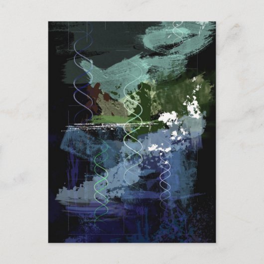 創世記第5日：生き物 ポストカード (正面)