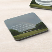 創世記第9章13節レインボーコースターセット コースター (左側)